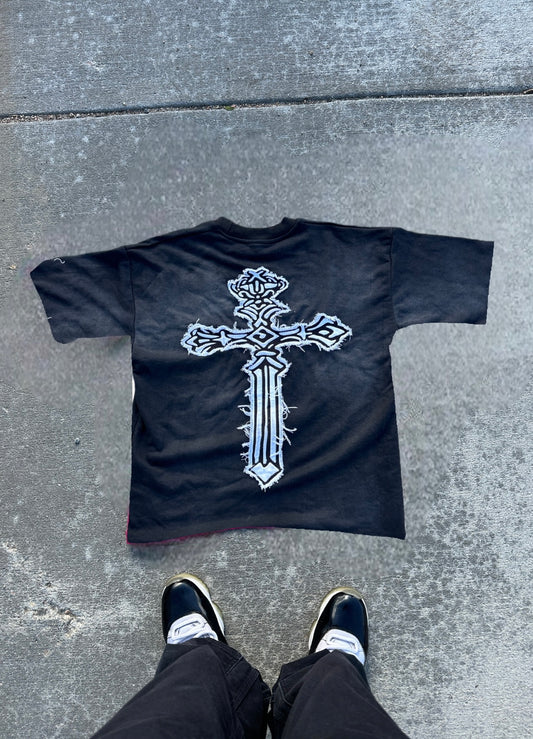 FT7 CRO$$ TEE V2 BLACK